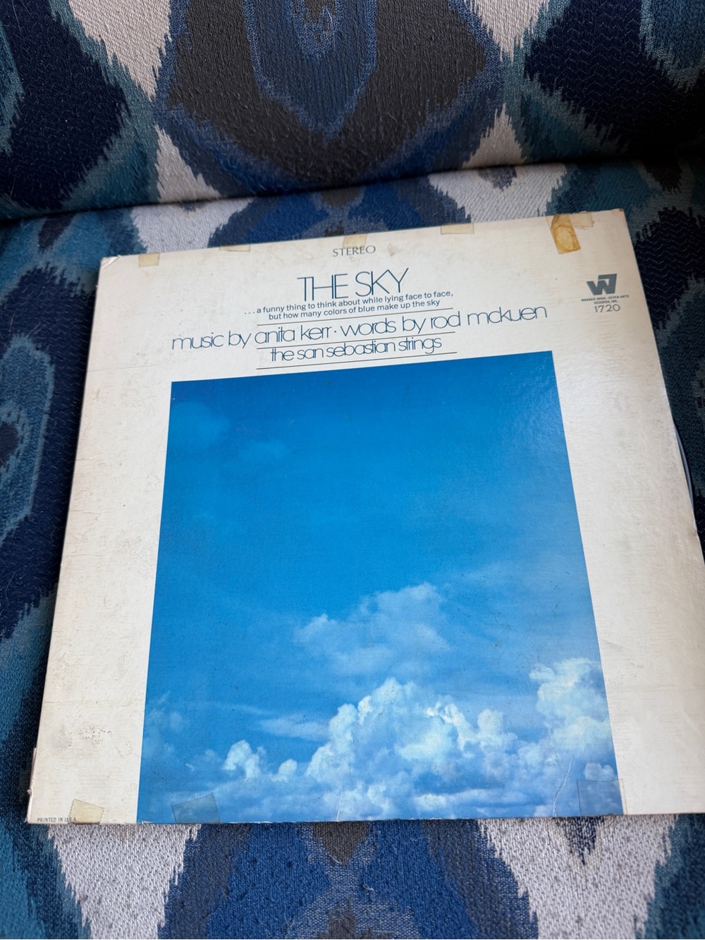 The Sky — Blue Vinyl Album Cover (Blue)